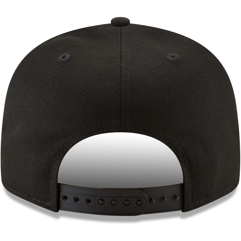 Los Angeles Angels Black & White 9FIFTY Snapback Hat Black | New Era