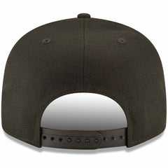 Los Angeles Dodgers Black on Black 9FIFTY Team Snapback Adjustable Hat Black | New Era