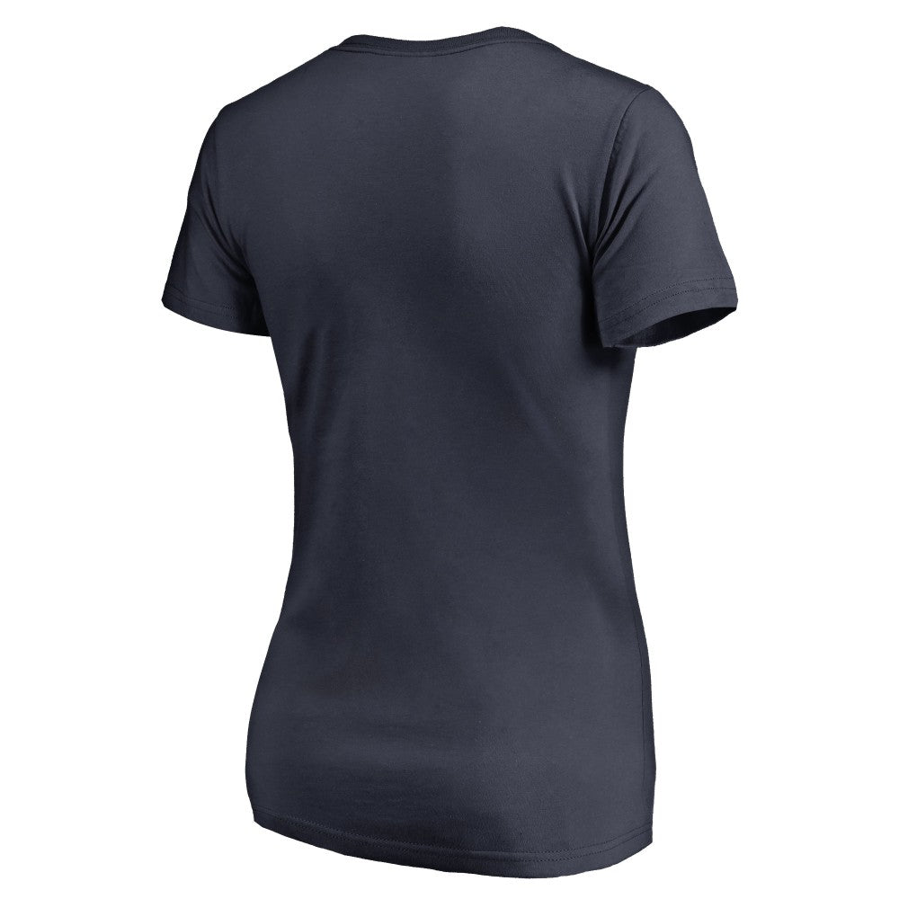 Houston Astros Women's Graceful V-Neck T-Shirt Navy