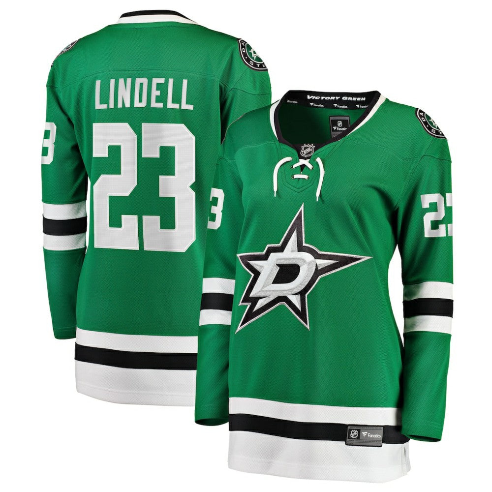 Esa Lindell Dallas Stars Fanatics Women's Breakaway Player Jersey Kelly Green