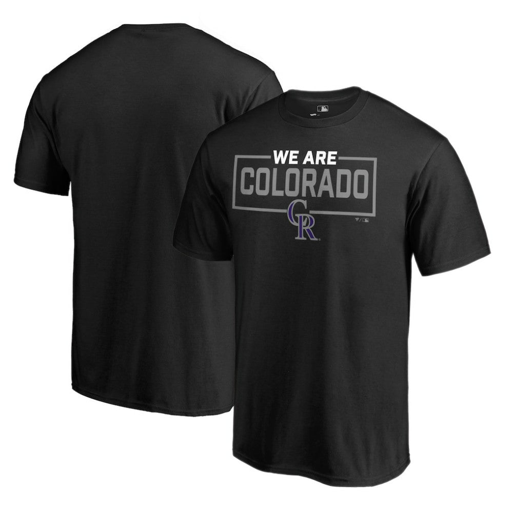Colorado Rockies We Are Icon T-Shirt Black