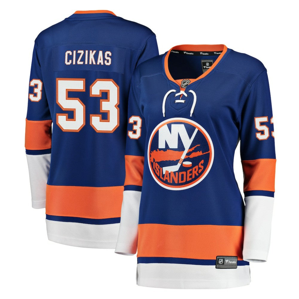 Casey Cizikas New York Islanders Fanatics Women's Breakaway Player Jersey Royal