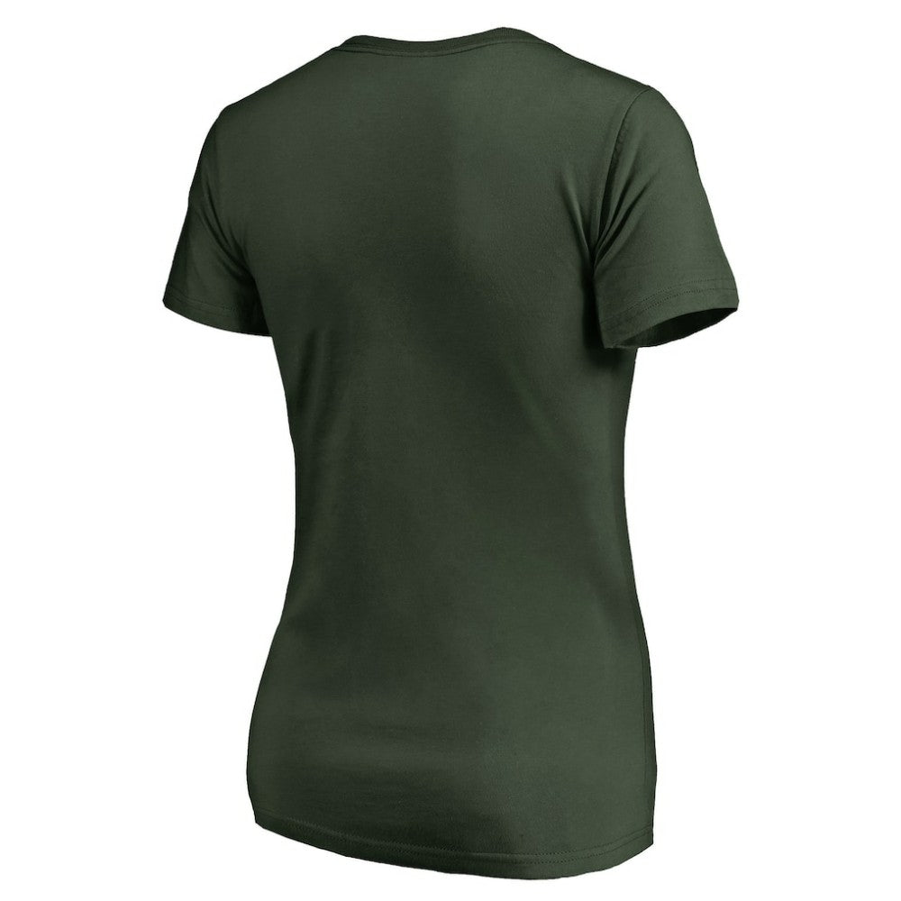 Athletics Women's Armed Forces Wordmark T-Shirt Green
