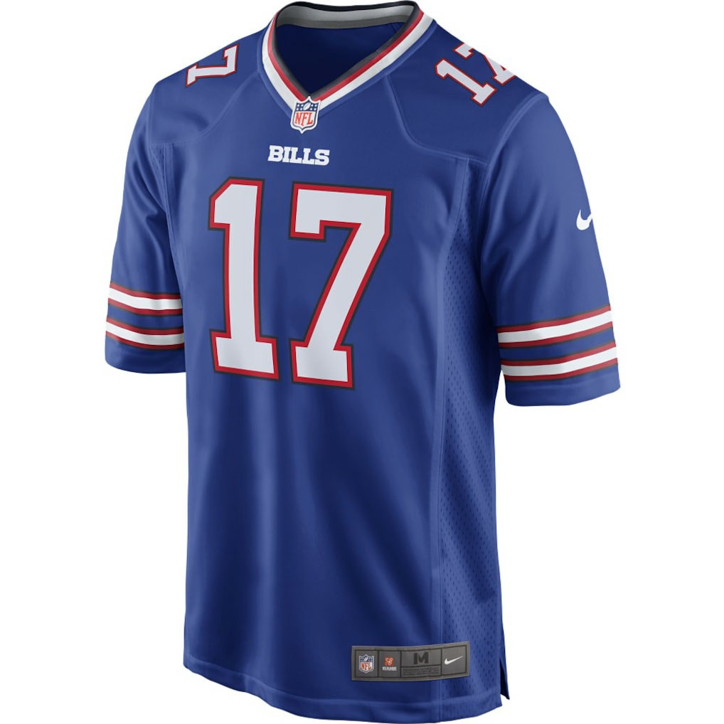 Josh Allen Buffalo Bills Game Player Jersey - Royal