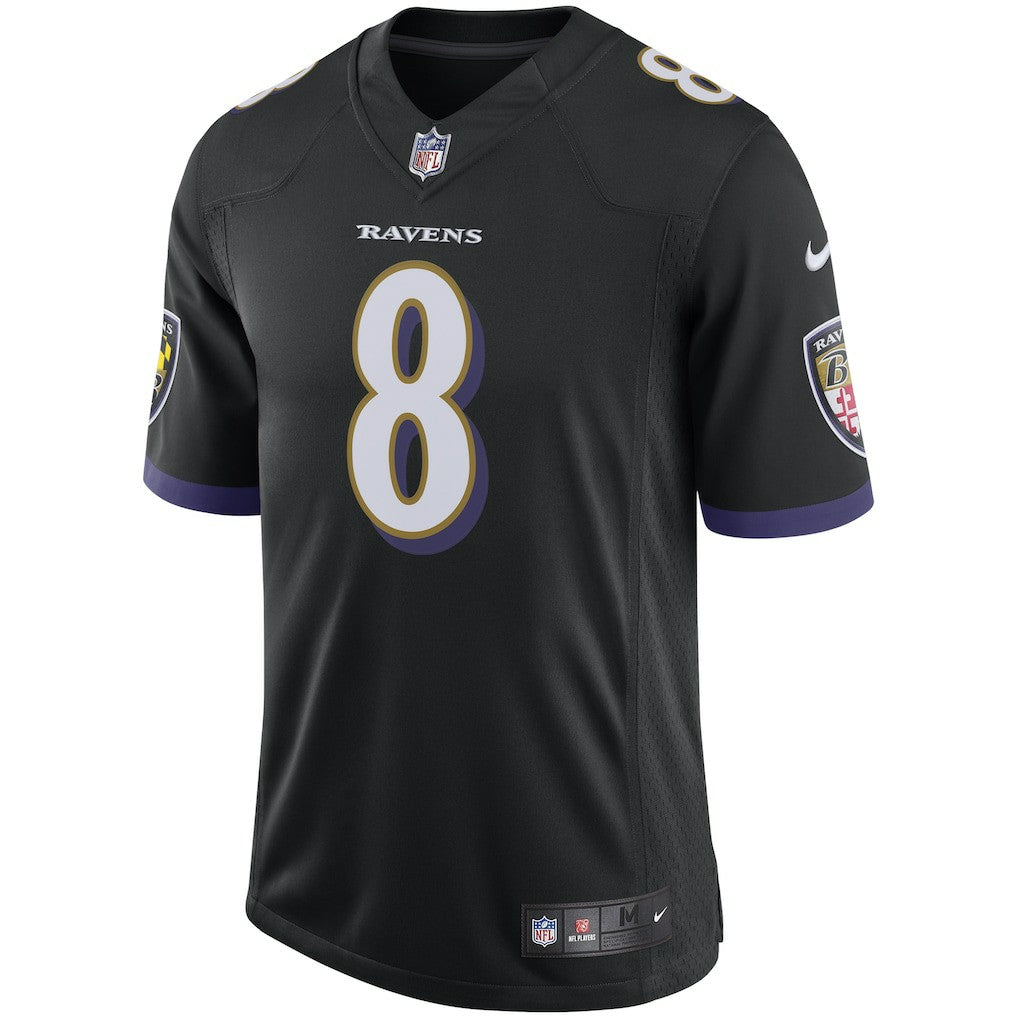 Lamar Jackson Baltimore Ravens Speed Machine Limited Jersey - Black
