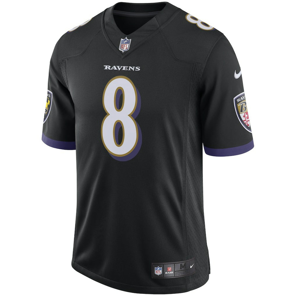 Lamar Jackson Baltimore Ravens Speed Machine Limited Jersey - Black