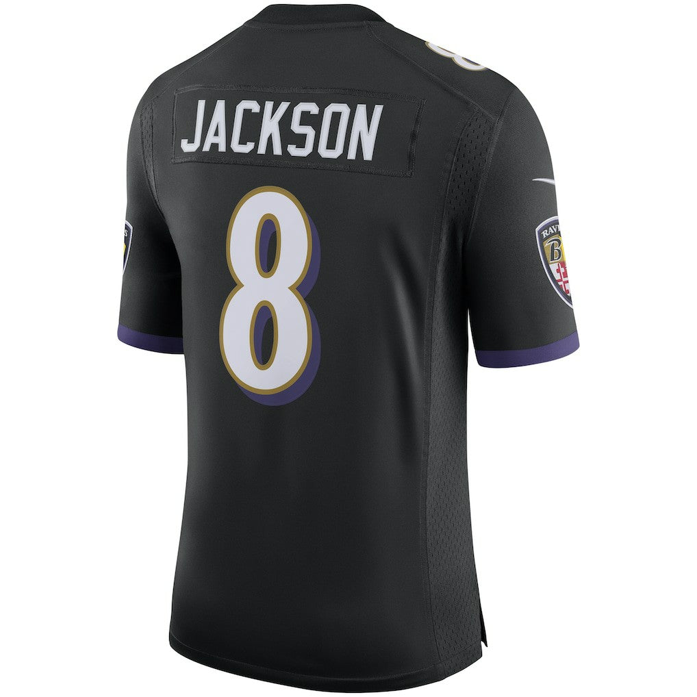 Lamar Jackson Baltimore Ravens Speed Machine Limited Jersey - Black