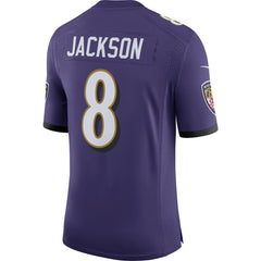 Lamar Jackson Baltimore Ravens Speed Machine Limited Jersey - Purple