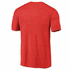 Cincinnati Reds Cooperstown Collection Forbes Tri-Blend T-Shirt Heathered Red