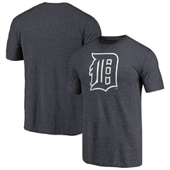 Detroit Tigers Cooperstown Collection Forbes Tri-Blend T-Shirt Heathered Navy