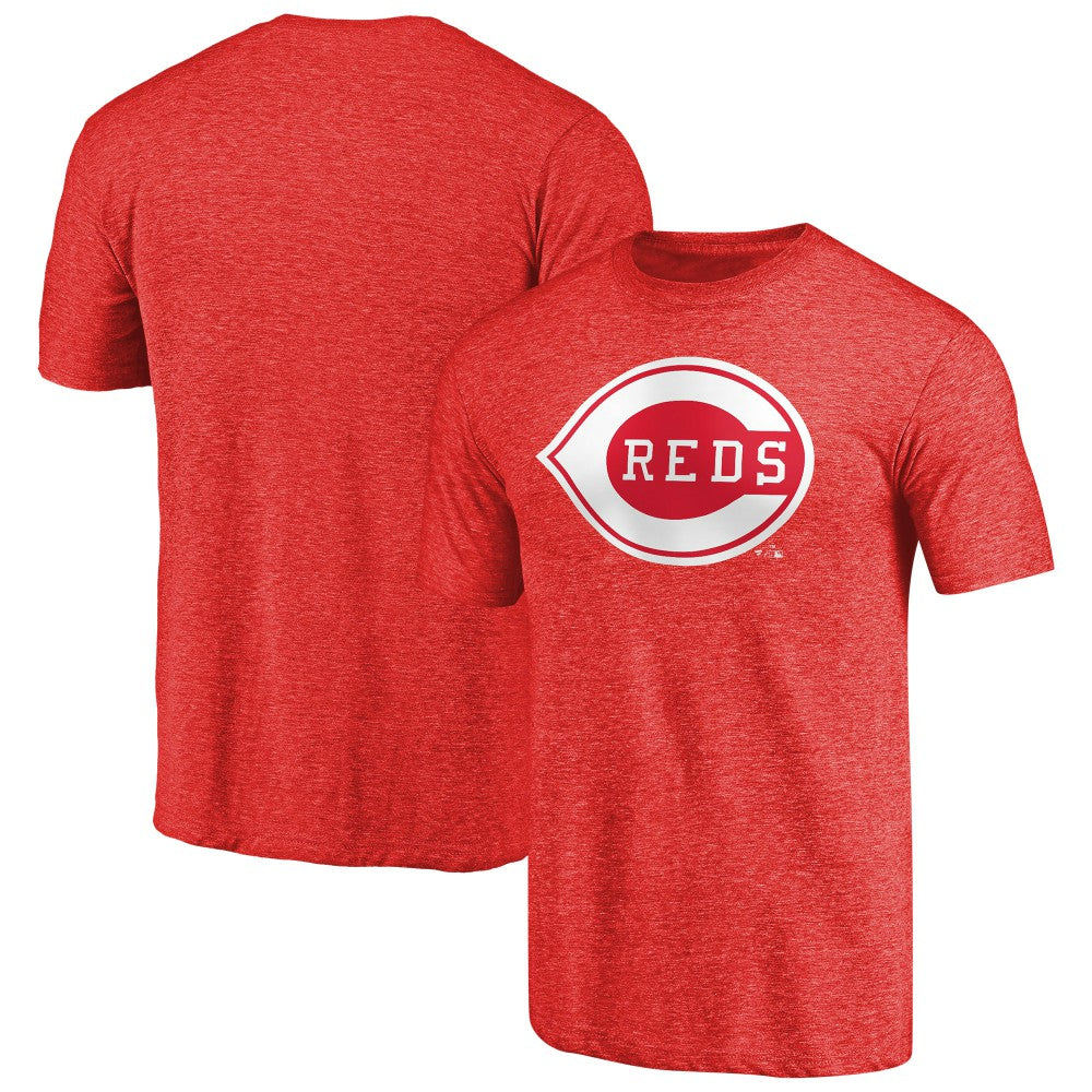 Cincinnati Reds Vintage Cooperstown Collection Wahconah Tri-Blend T-Shirt Red