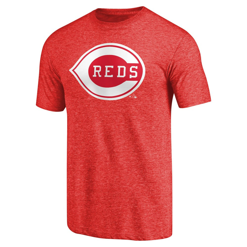 Cincinnati Reds Vintage Cooperstown Collection Wahconah Tri-Blend T-Shirt Red