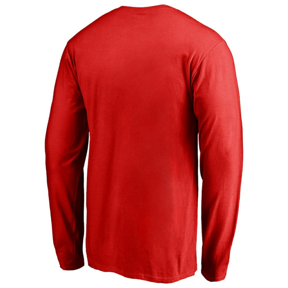 St. Louis Cardinals Team Wordmark Long Sleeve T-Shirt Red