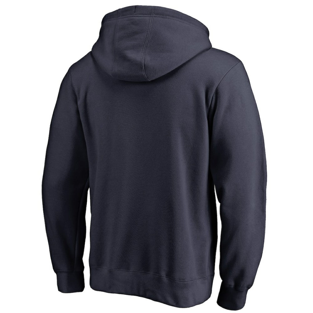 St. Louis Cardinals Official Wordmark Fitted Pullover Hoodie Navy
