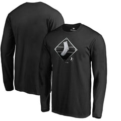 Chicago White Sox Midnight Mascot Long Sleeve T-Shirt Black
