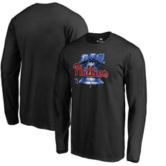 Philadelphia Phillies Midnight Mascot Long Sleeve T-Shirt Black