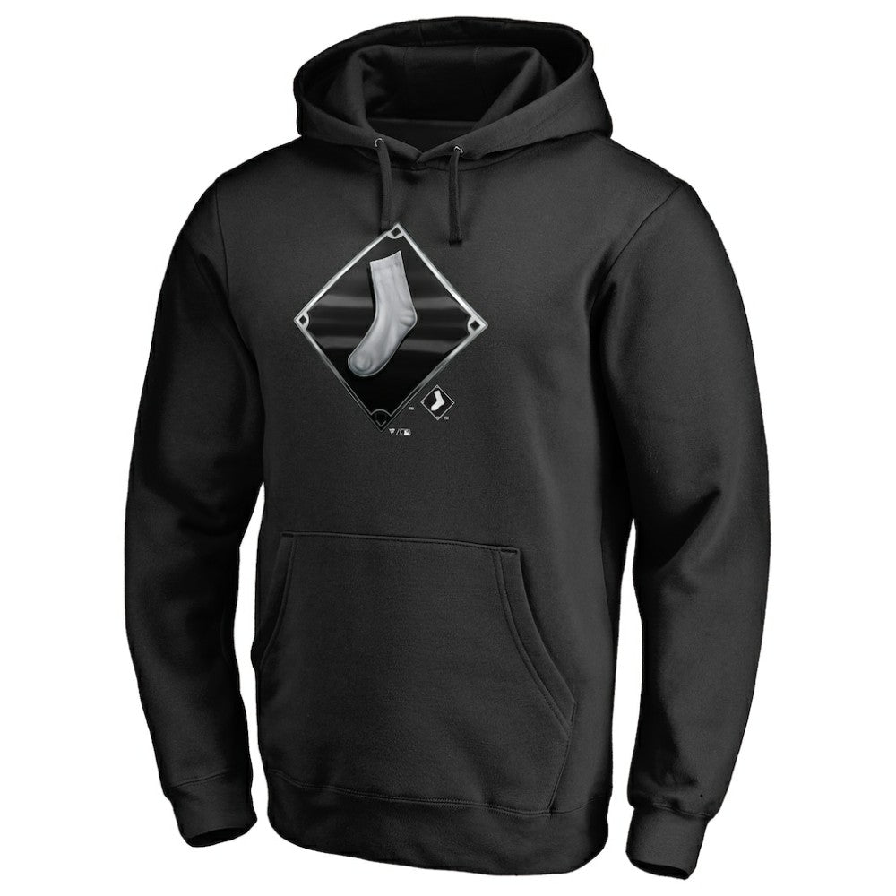 Chicago White Sox Midnight Mascot Pullover Hoodie Black