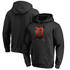 Detroit Tigers Midnight Mascot Pullover Hoodie Black