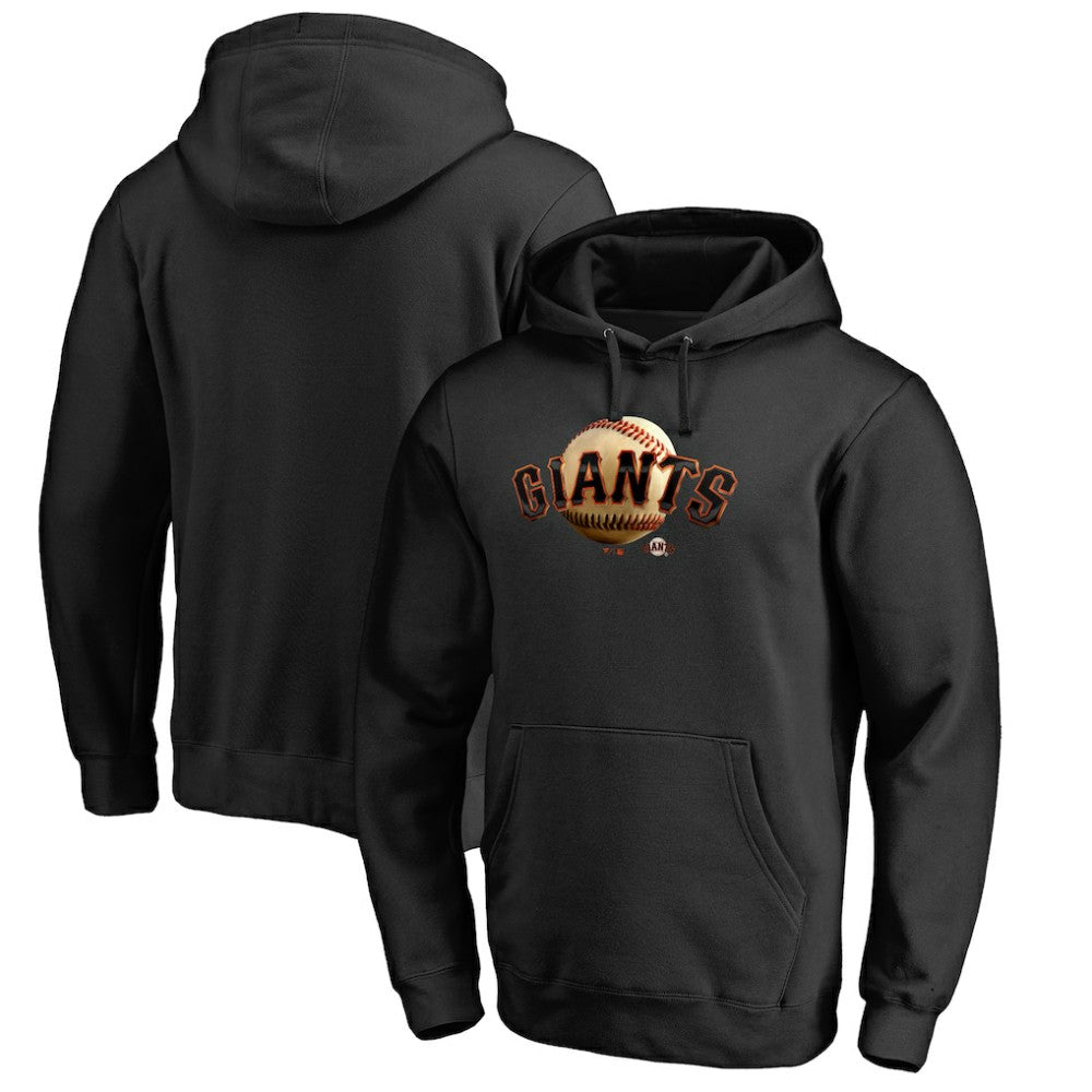 San Francisco Giants Midnight Mascot Pullover Hoodie Black