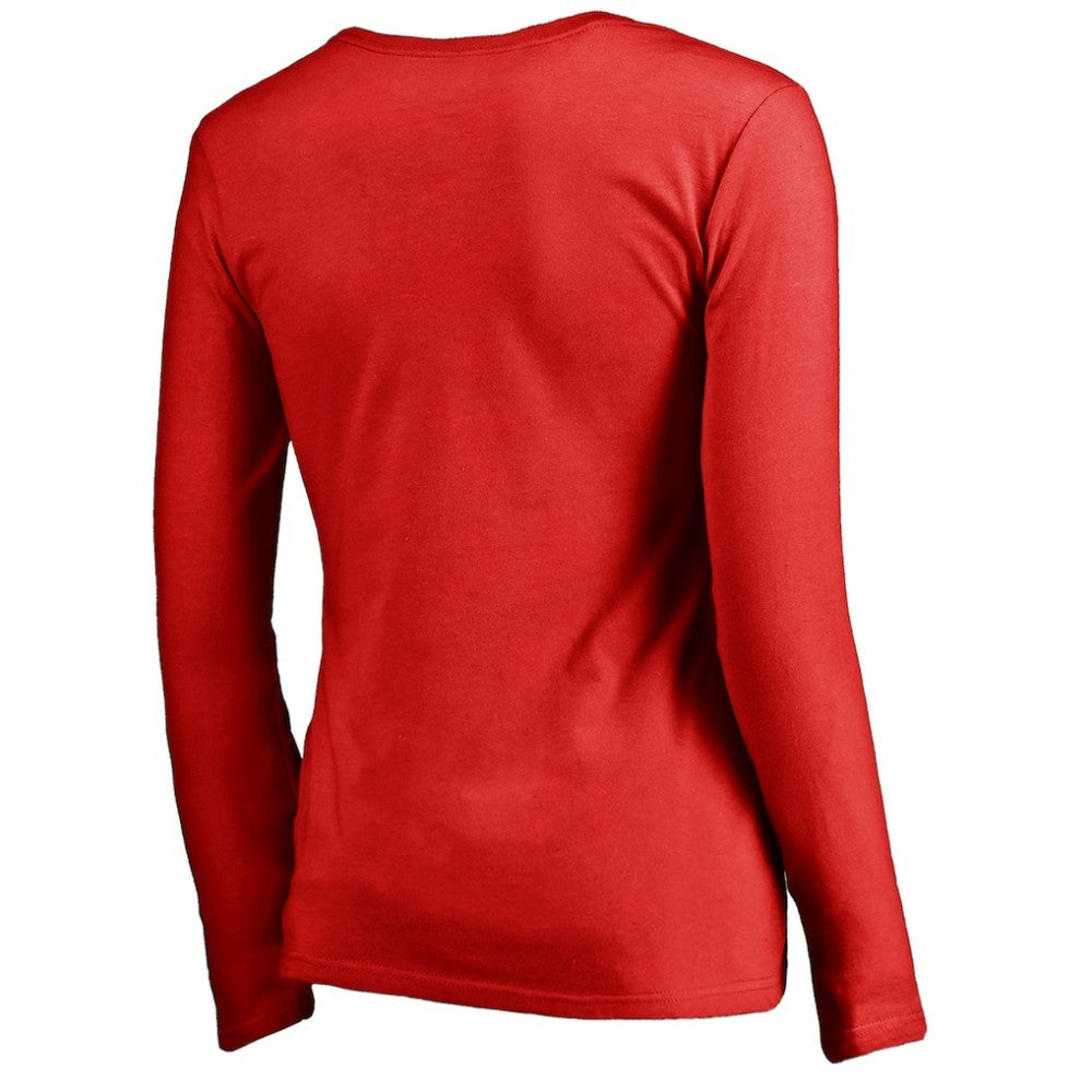 St. Louis Cardinals Women's Live For It Long Sleeve T-Shirt Red