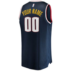 Denver Nuggets Youth Fast Break Custom Replica Jersey Navy sale - Icon Edition
