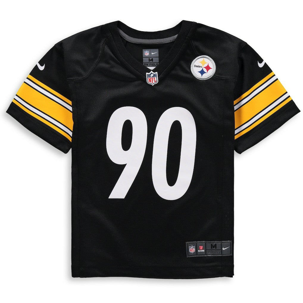 T.J. Watt Pittsburgh Steelers Preschool Game Jersey - Black