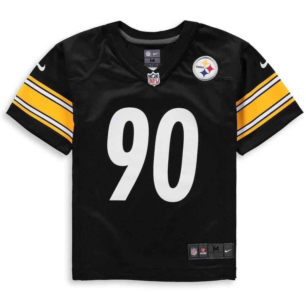 T.J. Watt Pittsburgh Steelers Preschool Game Jersey - Black