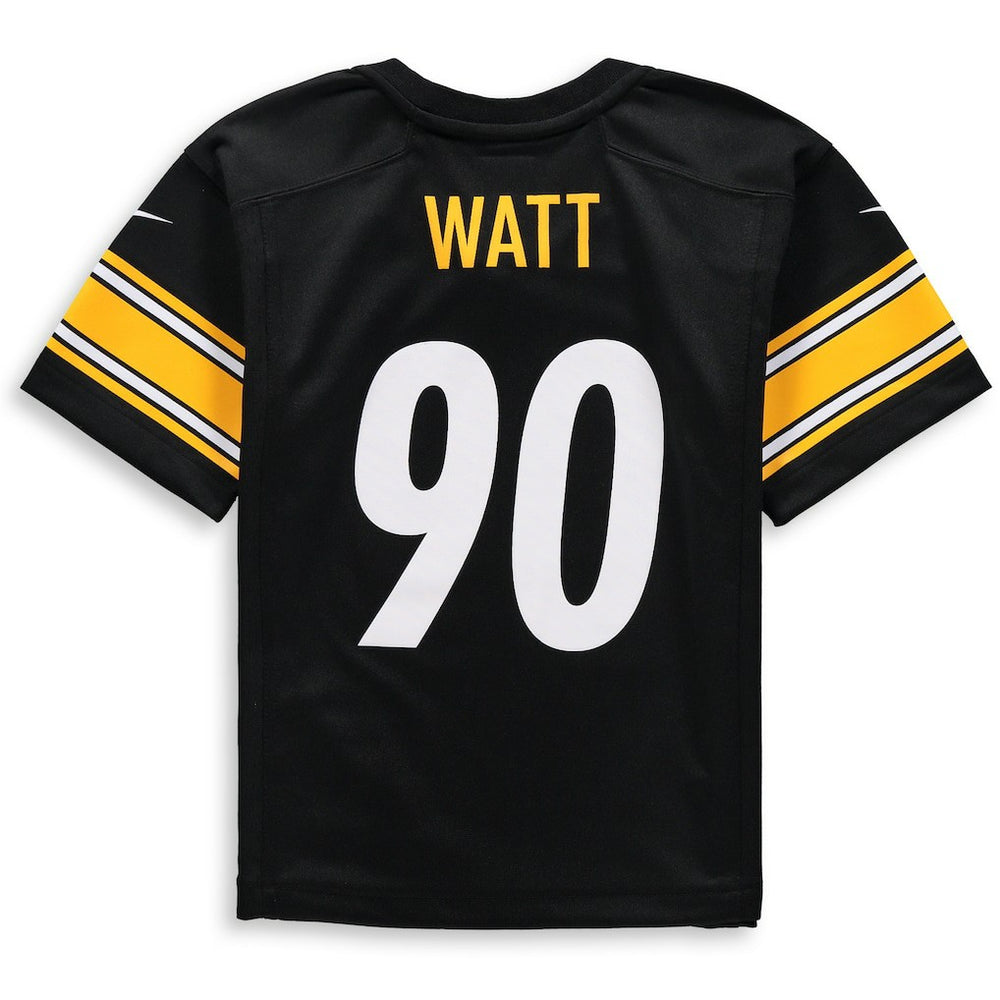 T.J. Watt Pittsburgh Steelers Preschool Game Jersey - Black