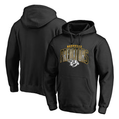 Nashville Predators Arch Smoke Pullover Hoodie Black
