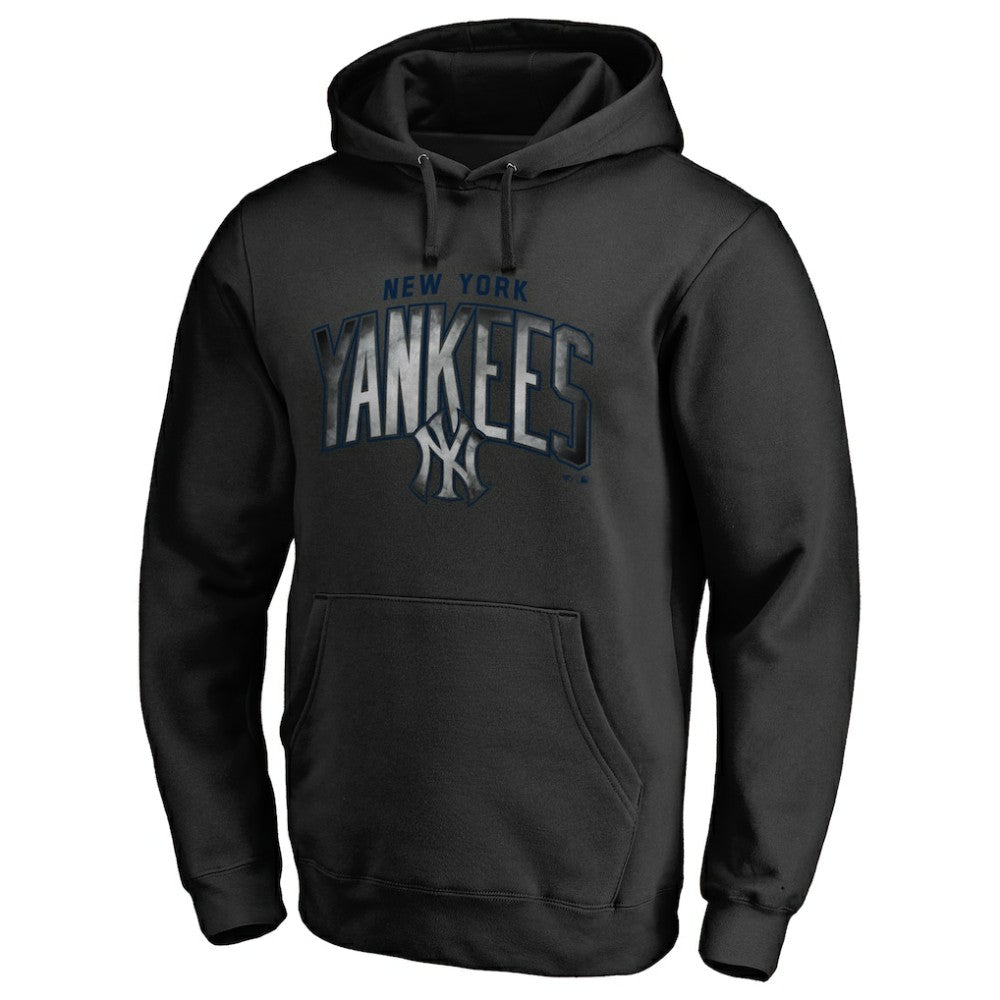 New York Yankees Arch Smoke Pullover Hoodie Black