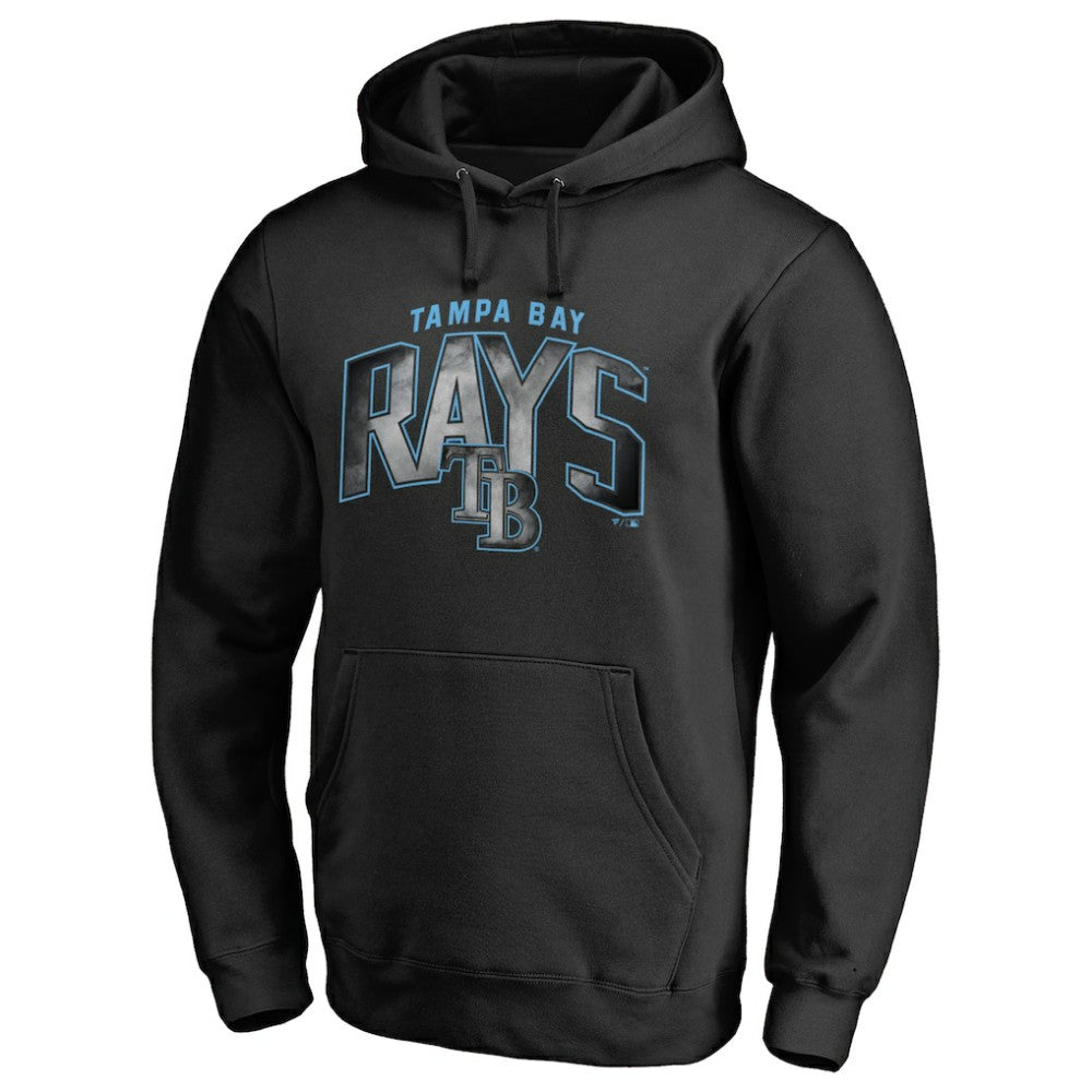 Tampa Bay Rays Arch Smoke Pullover Hoodie Black