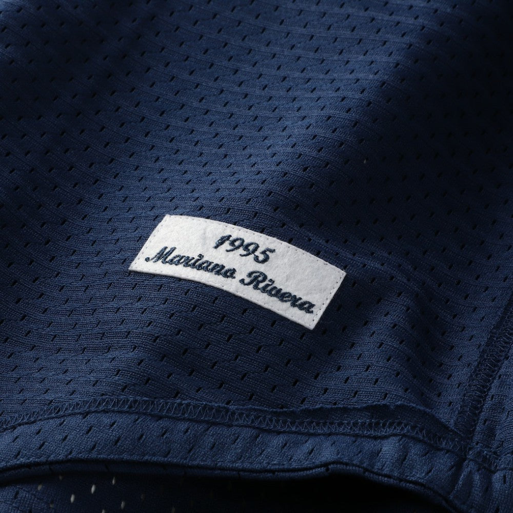 Mariano Rivera New York Yankees Mitchell & Ness Cooperstown Collection Big & Tall Mesh Batting Practice Jersey Navy | New Era
