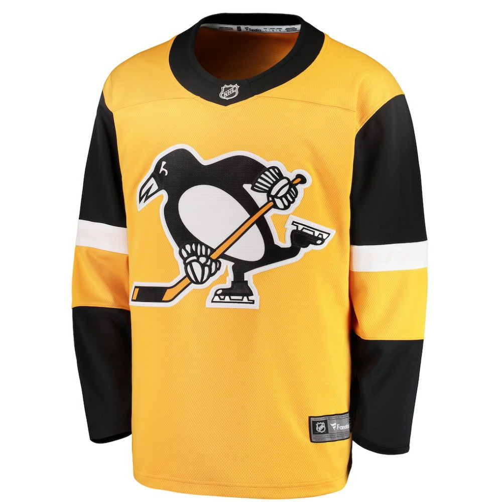 Pittsburgh Penguins Fanatics Alternate Breakaway Jersey Gold