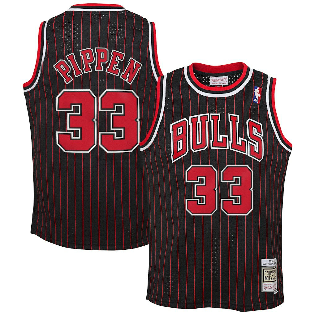 Scottie Pippen Chicago Bulls Big & Tall Hardwood Classics Swingman Jersey sale - Black