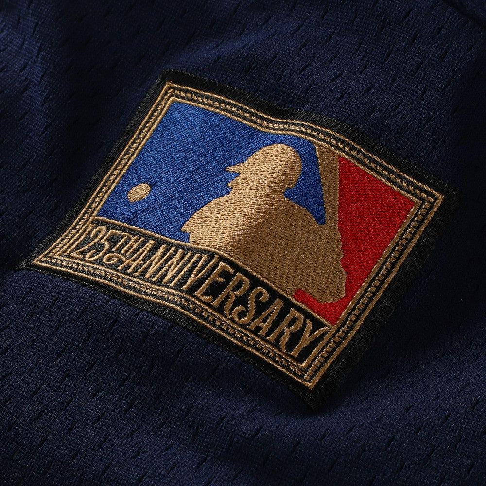 Bo Jackson California Angels Cooperstown Collection Mesh Batting Practice Button-Up Jersey Navy | Mitchell & Ness
