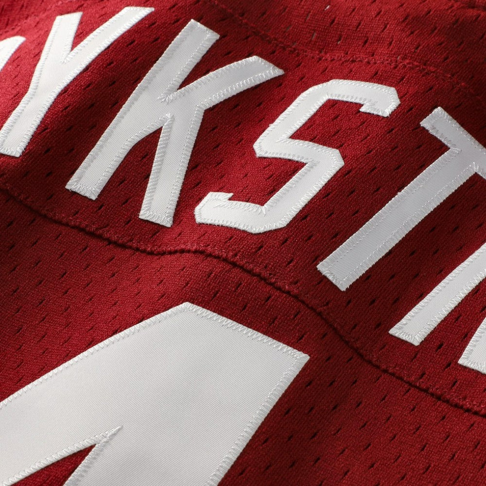 Lenny Dykstra Philadelphia Phillies Youth Cooperstown Collection Mesh Batting Practice Jersey Burgundy | Mitchell & Ness