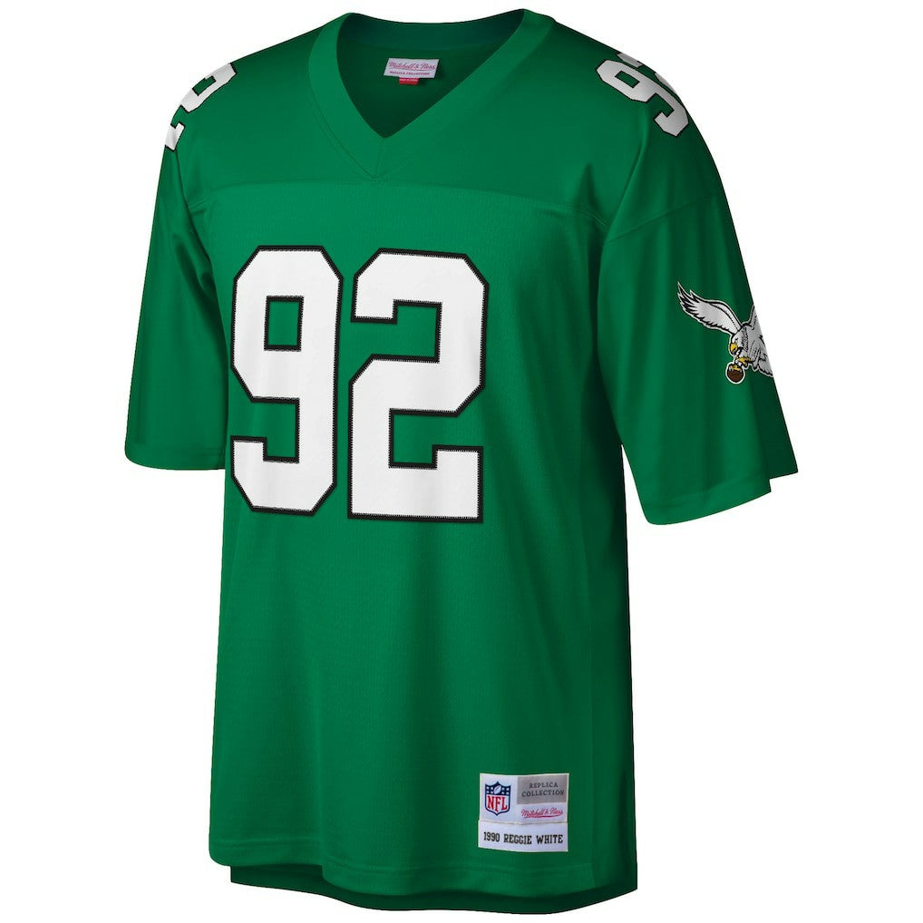 Reggie White Philadelphia Eagles Big & Tall 1990 Retired Player Replica Jersey - Kelly Green online