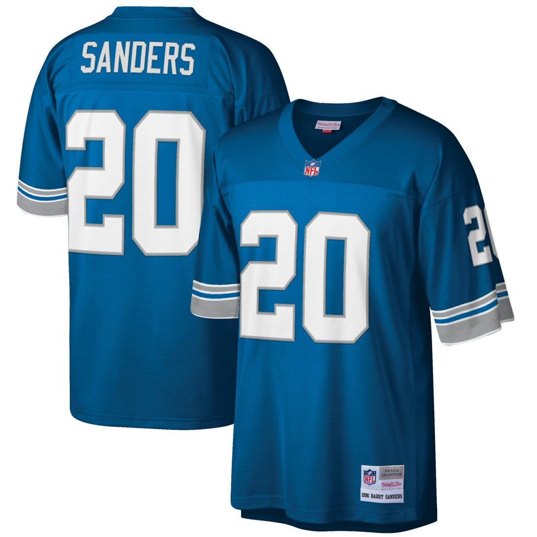 Barry Sanders Detroit Lions Big & Tall 1996 Retired Player Replica Jersey - Blue online