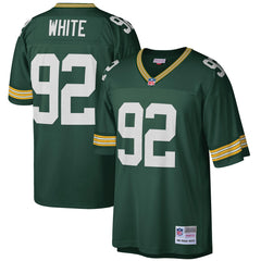 Reggie White Green Bay Packers Big & Tall 1996 Retired Player Replica Jersey - Green sale