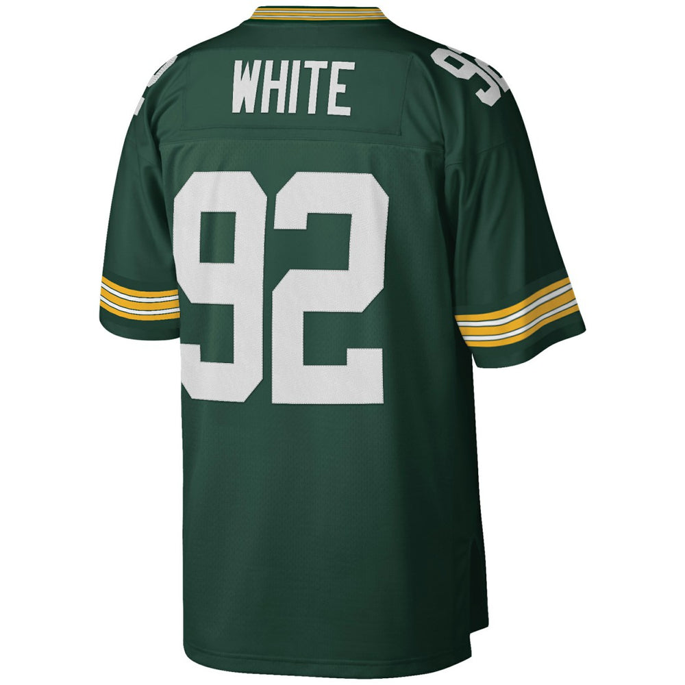 Reggie White Green Bay Packers Big & Tall 1996 Retired Player Replica Jersey - Green sale