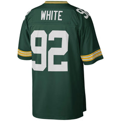 Reggie White Green Bay Packers Big & Tall 1996 Retired Player Replica Jersey - Green sale