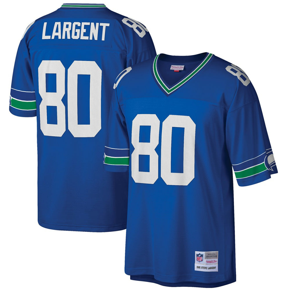 Steve Largent Seattle Seahawks Big & Tall 1985 Retired Player Replica Jersey - Royal sale