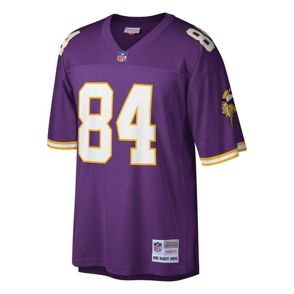 Randy Moss Minnesota Vikings Big & Tall 1998 Retired Player Replica Jersey - Purple discount