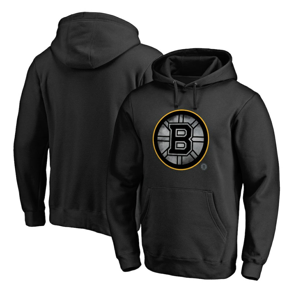 Boston Bruins Core Smoke Pullover Hoodie Black