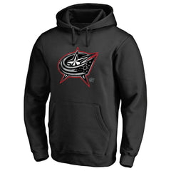 Columbus Blue Jackets Core Smoke Pullover Hoodie Black