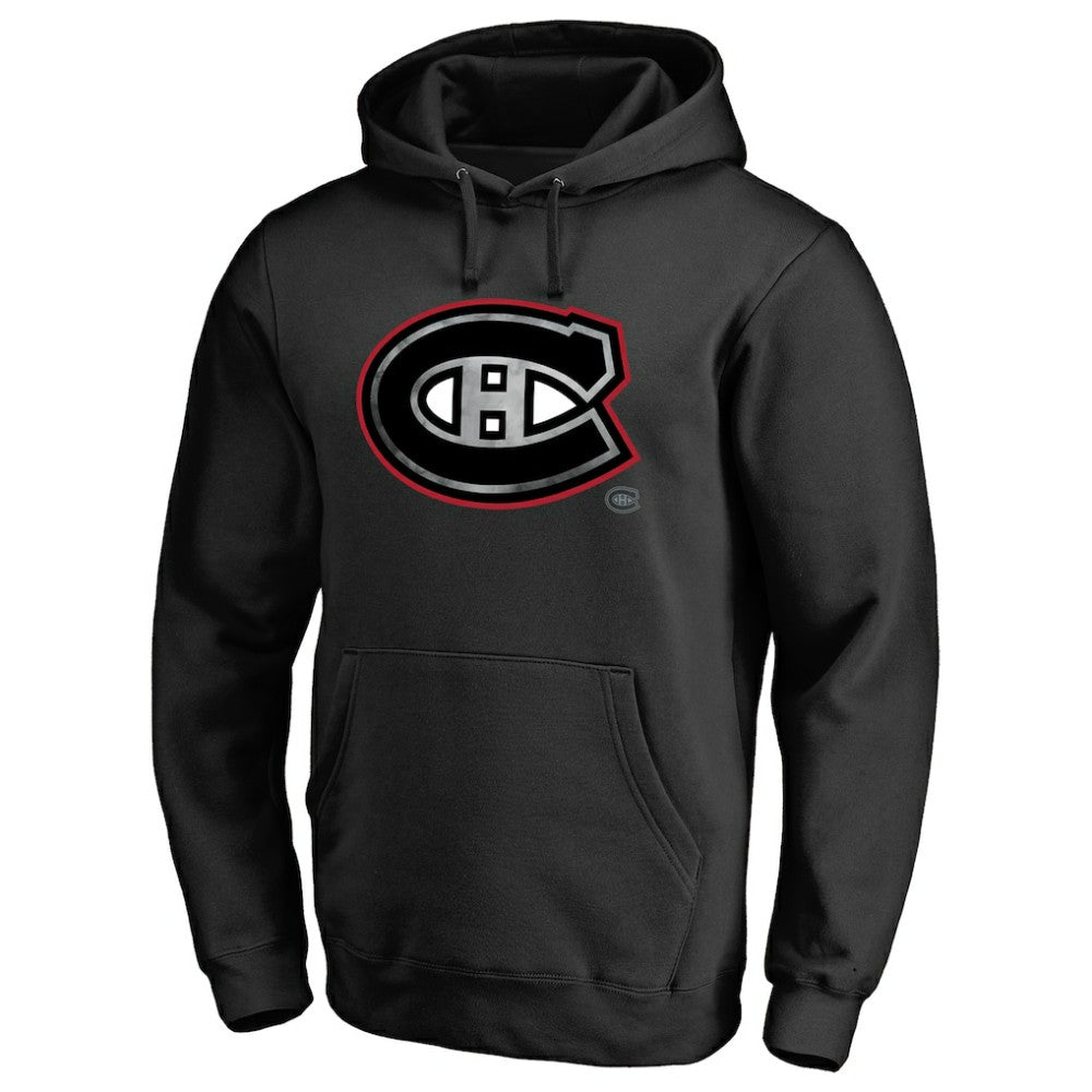 Montreal Canadiens Core Smoke Pullover Hoodie Black