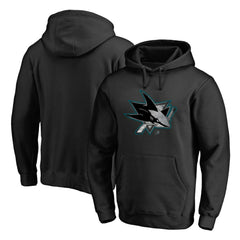 San Jose Sharks Core Smoke Pullover Hoodie Black