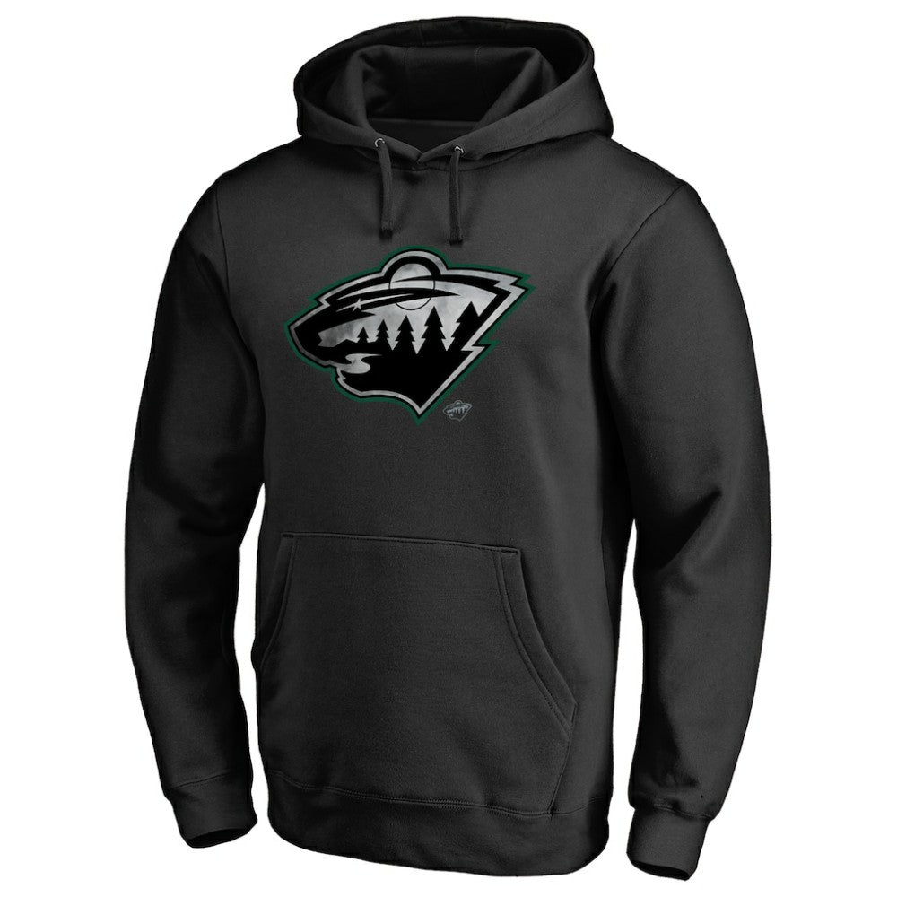 Minnesota Wild Core Smoke Pullover Hoodie Black