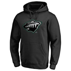 Minnesota Wild Core Smoke Pullover Hoodie Black