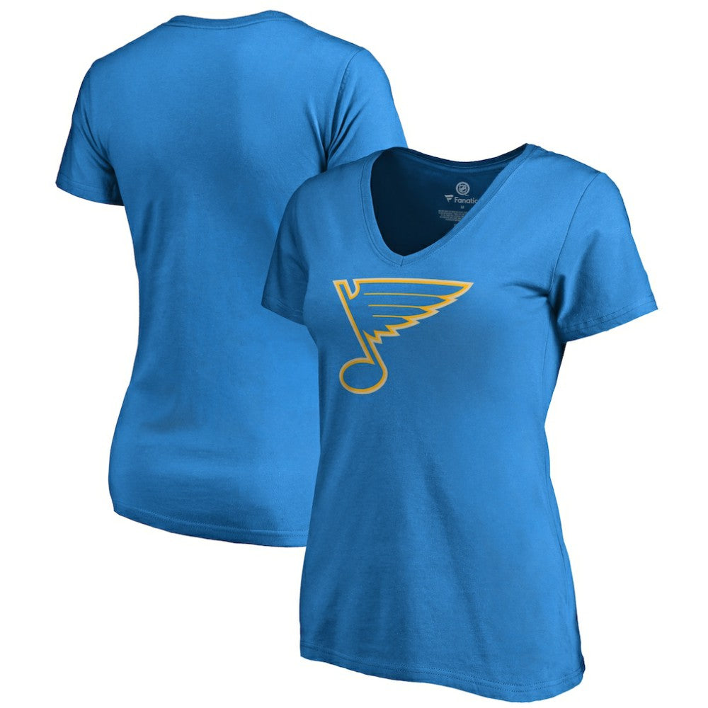 St. Louis Blues Women's Team Alternate V-Neck T-Shirt Blue